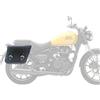 SPAAN Borsa laterale nera DESTRA compatibile con Royal Enfield Meteor 350