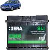 Generico Batteria 60Ah per Opel Zafira B 1.6 benzina 2005-2015
