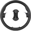 LEZFXDOX Copri Volante Per Toyota Per RAV4 2013-2016 Per Corolla 2014-2016 Coprivolante Per Auto Personalizzato Fai Da Te Copertura di Volante(Black)