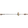 TILIEINE Cavo per parcheggio auto Cavo freno a mano per triciclo, cavo freno a mano per moto, cavo freno in acciaio, dado tipo 20 cm-35 cm-65 cm-70 cm-75 cm-80 cm(Round head 30cm)