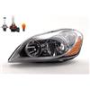 Johns Faro alogeno anteriore per Volvo XC60 05/08-05/13 Lampadina sinistra