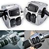 KATUR, interruttore impermeabile di controllo per manubrio delle moto, 25 mm, con cablaggio, di colore nero, per Harley Softail, Dyna, Sportster 883, Sportster 1200, V-Rod dal 1996 al 2012