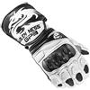 Arlen Ness Monza Guanti moto, bianco/nero, XS