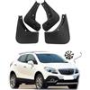 ALOEU 4 Pezzi Parafanghi per B-uick Encora/Opel Mokka X 2013-2019,Paraspruzzi Anteriori Posteriori, Impermeabile Paraschizzi Guardie Parafanghi,Auto Decorativi Accessori