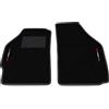 Somer Car Kit Tappetini Auto SOLO ANTERIORI 2pz compatibili con Fiat Punto 188 1999-2010 | Set 2 tappeti anteriori su misura in moquette, bandiera Italia