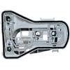 TPSOBRU Fanali Posteriori Per Polo 9N 9N3 Hatchback 2005-2010 Fanale Posteriore Alloggiamento Luce Di Stop Freno Accessori Auto Circuito Senza Lampadina Gruppo Ottico Posteriore(Only Right)