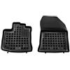 MTM Tappetini Gomma per Dacia Dokker van 2012-09.2021 Design a Vaschetta, su Misura con Bordi Rialzati cod. 3D 8023