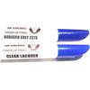 SD COLORS 12 ml Vernice Ritocco con Pennello e Vernice Trasparente - BORASCO Grey (2273) - Compatibile con Jaguar/Land Rover - Riparazione di Graffi, Scheggiature e Verniciatura