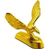 Yecnecty 1 PC Oro Universale Moto Parafango Testa D'aquila Parafango Anteriore Ornamento Statua Auto ATV Dirt Bike Decorazione Accessori