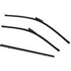 AOQ ORIGINAL QUALITY AOQ - Spazzole tergicristallo anteriori e posteriore set da 3 - Fiat Punto(188) DAL 99 al 2009