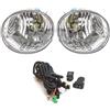 Reyukhn Faro fendinebbia 81220-42050 81210-42050 Per Toyota Per RAV4 Per Avalon Per 4 Runner 2004-2008 Fendinebbia Alogeni A LED DRL antinebbia(L and R LED wires)