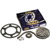 Generico KIT TRASMISSIONE CATENA CORONA E PIGNONE PER APRILIA 50 RX 10-16 53-12 420H130