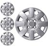 Generico SERIE 4 BORCHIE - 4 COPRICERCHI COPPE RUOTA 13 PER FIAT PANDA 10->