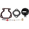 Aramox Kit di riparazione del carburatore, Kit di riparazione del carburatore da 13 pezzi, Johnson Evinrude 4-15HP 398453, adatto per prodotti auto e moto