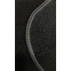 Generic Tappetini in Velluto compatibili con Alfa Romeo GT Junior Pedaliera Alta Cucitura Beige