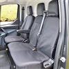 CAR SEAT COVERS DIRECT Coprisedili Neri Resistenti compatibili con Ford Transit Custom
