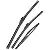 SAUANMNKTP Spazzole tergicristallo auto Per Fiat Punto 176 1994-1999 Tergicristalli Anteriori E Posteriori Spazzole Per Parabrezza 22+18+13 Tergicristalli
