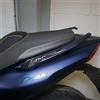 labelbike - Adesivi 3D Moto Maniglie Passeggero senza bauletto Protezione e Decorazione in Resina compatibile con YAMAHA Tmax 2022-2024 Colore Argento