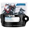 Modeer Contenitore per liquido freni posteriore per serbatoio, coperchio dell'olio, protezione del contenitore per Ducati Multistrada V4 V4S 2021-2024 /Pikes Peak/TRAVEL/Sport/Rally Accessori (V4-Nero