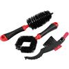 Lampa 37361 Set 3 spazzole per Pulizia Moto e Ciclo