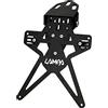 Lampa 91646 Aero-X Evo 6, portatarga Moto per targhe Italiane con Altezza ed inclinazione Regolabili