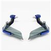 IBNBRO Paramani Per Moto Universale Per Kawasaki Z750 Z800 Per Z900 Z1000 Per Versys 650 Per Versys 1000 NINJA300 Per Z900RS Lega Alluminio Moto Protezione Della Mano 22MM Paramani Manubrio(Blu)