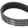 SKF VKMV 6PK1642 Cinghia servizi nero