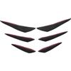 EPIGEIST Splitter per Paraurti Auto Decorazione Alette Divisorie Anteriori Spoiler Labbro Paraurti Accessorio Aerodinamico per Miglioramento Estetico e Protezione