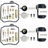 Generic Kit di riparazione carburatore V-STAR DRAGSTAR XVS650 per moto, galleggiante, membrana, taglio dell'aria XVS 650 (kit di riparazione, galleggiante, taglio dell'aria)