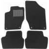 ASC Tappetini Auto Compatibili con Peugeot 308 I Serie 2007-2013, Moquette con Bordo Antiscivolo, Battitacco in Gomma