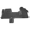 MTM Tappetini Gomma per Renault Master 2010-2019 Design a Vaschetta, su Misura con Bordi Rialzati cod. 3D 5649