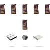 HOFFCAR Kit tagliando 3 FILTRI e 6L OLIO M compatibile con Mazda Cx-3 (DK) 2.0 Skyactiv-G 110kw dal 2015