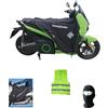 CLICK & GO COMPATIBILE CON SEAT MO eScooter 125 per anno 2022 in poi COPRIGAMBE R217-X TERMOSCUDO TUCANO URBANO COPERTA TERMICA IMPERMEABILE INTERNO IN ECO PELLICCIA SPECIFICO PER SCOOTER