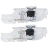 KYPSZQPSH Led Car Door Light Proiettore Laser Lampada Di Benvenuto Adatta For X164 W164 W215 GL ML Classe R R400 R350 R300 ML450 Accessori(For Mercedes Benz,2pcs)