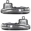 Xxiucj Indicatore Direzione Retrovisore Per Toyota Per RAV4 Wildlander 2020-2023 Luce IndicatoreDirezione Posteriore Specchietto Laterale Indicatore Direzione Posteriore Lampada(2PCS left and right)