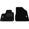 Somer Car Kit Tappetini Auto compatibili con Renault Kangoo 2021-2026 | Set Tappeti in Moquette, ricamo R_S, Tappeto auto su misura