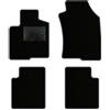 QUEMAR Tappetini Auto compatibili con Lancia Ypsilon 5 porte dal 2011 anche Hybrid/Kit Tappeti Moquette e Gomma su Misura (Set 2 Ant +2 Post)/Ricami e Colori Personalizzati (Bordo Antracite, 0 Ricami)