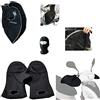MOTO SPORT MONDO COMPATIBILE CON VESPA 125 ET4 COPRIGAMBE IMPERMEABILE IMBOTTITO COPERTURA GAMBE DA INDOSSARE + COPRIMANOPOLE IN NEOPRENE COPRIMANI IMPERMEABILE UNIVERSALE SCOOTER