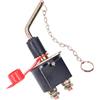 FastUU Interruttore stacca batteria, interruttore isolatore batteria universale 300A di sicurezza Power Kill 12-24V per yacht per camion per camper