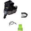 CLICK & GO COMPATIBILE CON YAMAHA X CITY 250 TELO COPRIMOTO PER PARABREZZA/BAULETTO IMPERMEABILE FELPATO PVC COPERTURA ANTIGRANDINE MAXIMOTO MAXISCOOTER TG.XXL 295X110X140CM