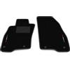 Somer Car Kit Tappetini Auto SOLO ANTERIORI 2pz compatibili con Fiat PUNTO EVO 5 porte 2009-2012 | Set 2 tappeti anteriori su misura in moquette, bandiera Italia