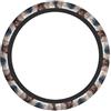 YYHHAOFA Coprivolante elastico YYHHAOFA Labrador Dog Pattern confortevole e antiscivolo, allevia l'affaticamento della mano, adatto per auto e camion