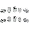 Simoni Racing DR/14-10 Kit 10 Dadi Ruota Chiusi M12x1.25 Chiave 19 Lunghezza 34 mm, Acciaio Inox C4C Classe 10.9 Resistente alla Corrosione, Made in Italy, per Fiat Alfa Peugeot Citroën e Nissan