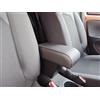 WOOD COMPANY Bracciolo Compatibile con TOYOTA AYGO X (versione 2026) in Ecopelle Nera con ampio portaoggetti e cuscino regolabile in lunghezza (Cinnamon Brown (bronzo)