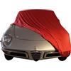 Star Cover telo copriauto da interno compatibile con Alfa Romeo Spider Duetto 1-Series copertura per auto Rosso GARAGECOVER Vestibilità perfetta e cover su misura