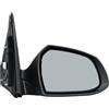NYSFGOFJGOM Specchietti Esterni Completi Per Hyundai I10 2020-2023 Specchietto Laterale Riscaldato Pieghevole Manuale Bianco 6 Pin Gruppo Retrovisore(1pc right)