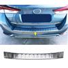 Chrome Protezione antigraffio per paraurti posteriore in acciaio inox con compatibile con AURIS Touring Sports 2013 in poi