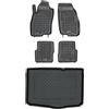 MOTOS Set di tappetini in gomma e tappetini in Pe per il bagagliaio Fiat Punto III 2012-2018 Migliorate il vostro comfort di viaggio con il tappetino antiscivolo per auto - tappetino per auto per tutt