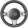 MEWANT Coprivolante Su Misura da Cucire per Alfa Romeo | Alfa Romeo 159 2006-2012 / Brera 2006-2011 / Spider 2006-2011 Accessori / volante Traspirante Per Volanti Riscaldati