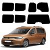 Generico Pellicole Oscuramento Vetri Auto Pre Tagliate a Misura Ricambio Compatibile con Volkswagen Caddy dal 2021 a Oggi LOLLOMOTO (20% Scura)